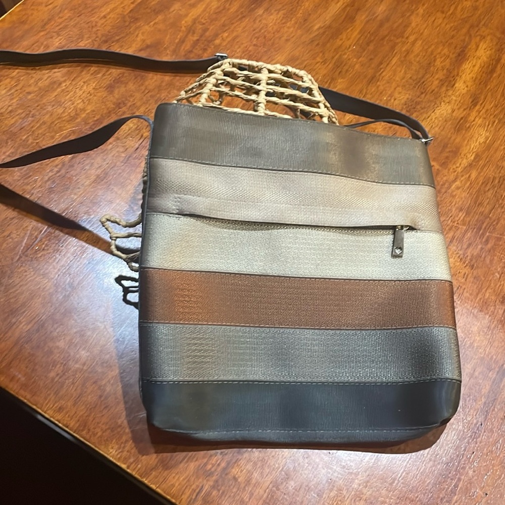 Vintage Harveys Seatbelt Purse